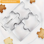 Emporte-pièces puzzle 4 pièces - UstensilesCulinaires