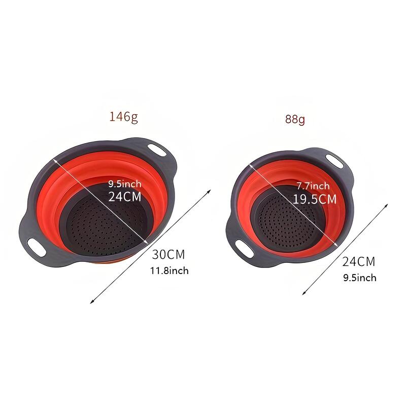 Collapsible Silicone Colander