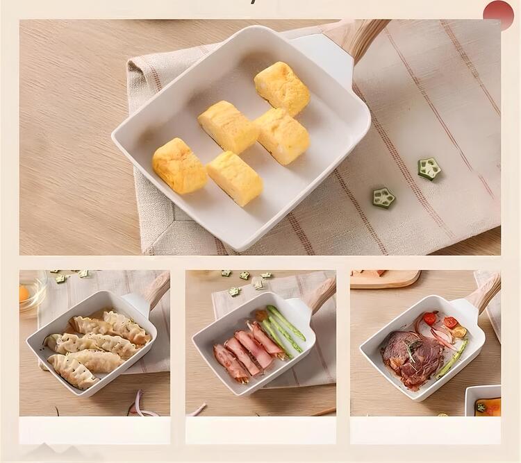 Poêle à omelette tamagoyaki antiadhésive