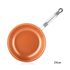 Stainless steel wok with non-stick coating