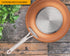 Stainless steel wok with non-stick coating
