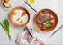 Stainless steel wok with non-stick coating