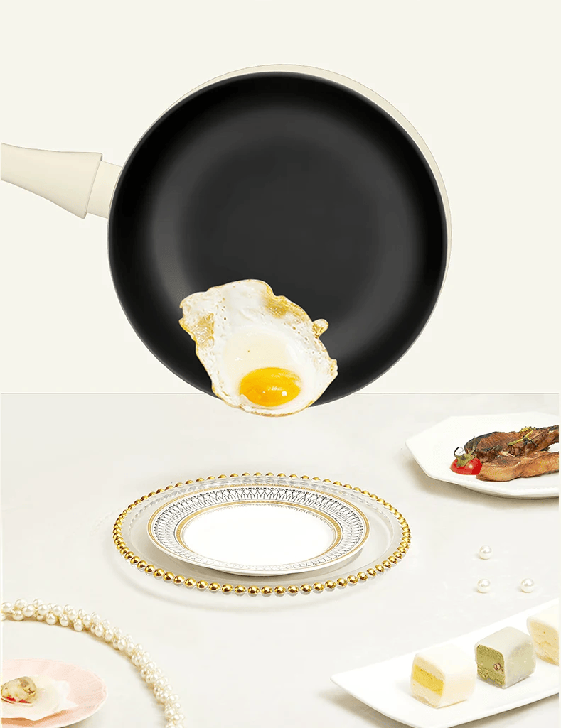 Poêle polyvalente en fonte de 26 cm