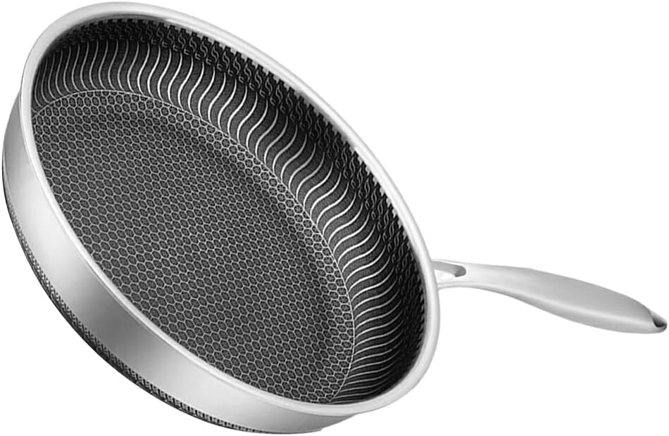 20-cm-Induktionsbratpfanne mit Gusseisenofenoption mit Deckel 
