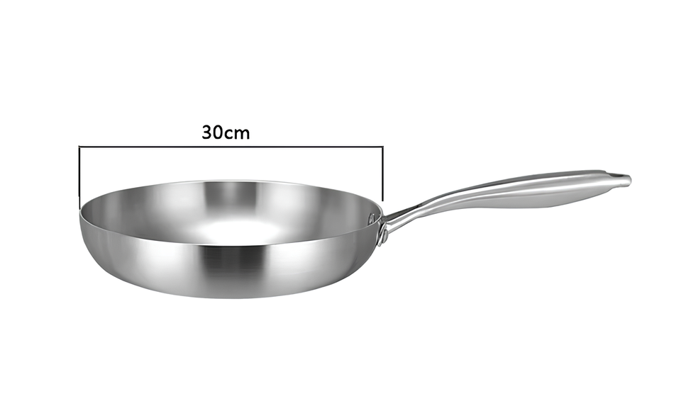 28 cm thick frying pan with Green-Stone coating 