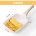 Poêle à omelette tamagoyaki antiadhésive