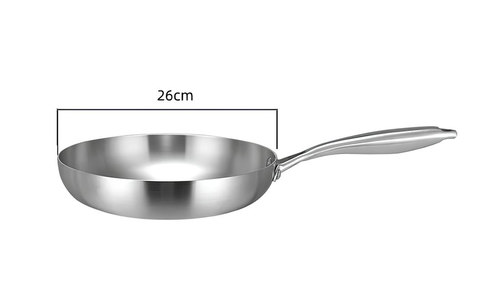 28 cm thick frying pan with Green-Stone coating 