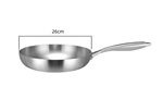 28 cm thick frying pan with Green-Stone coating 
