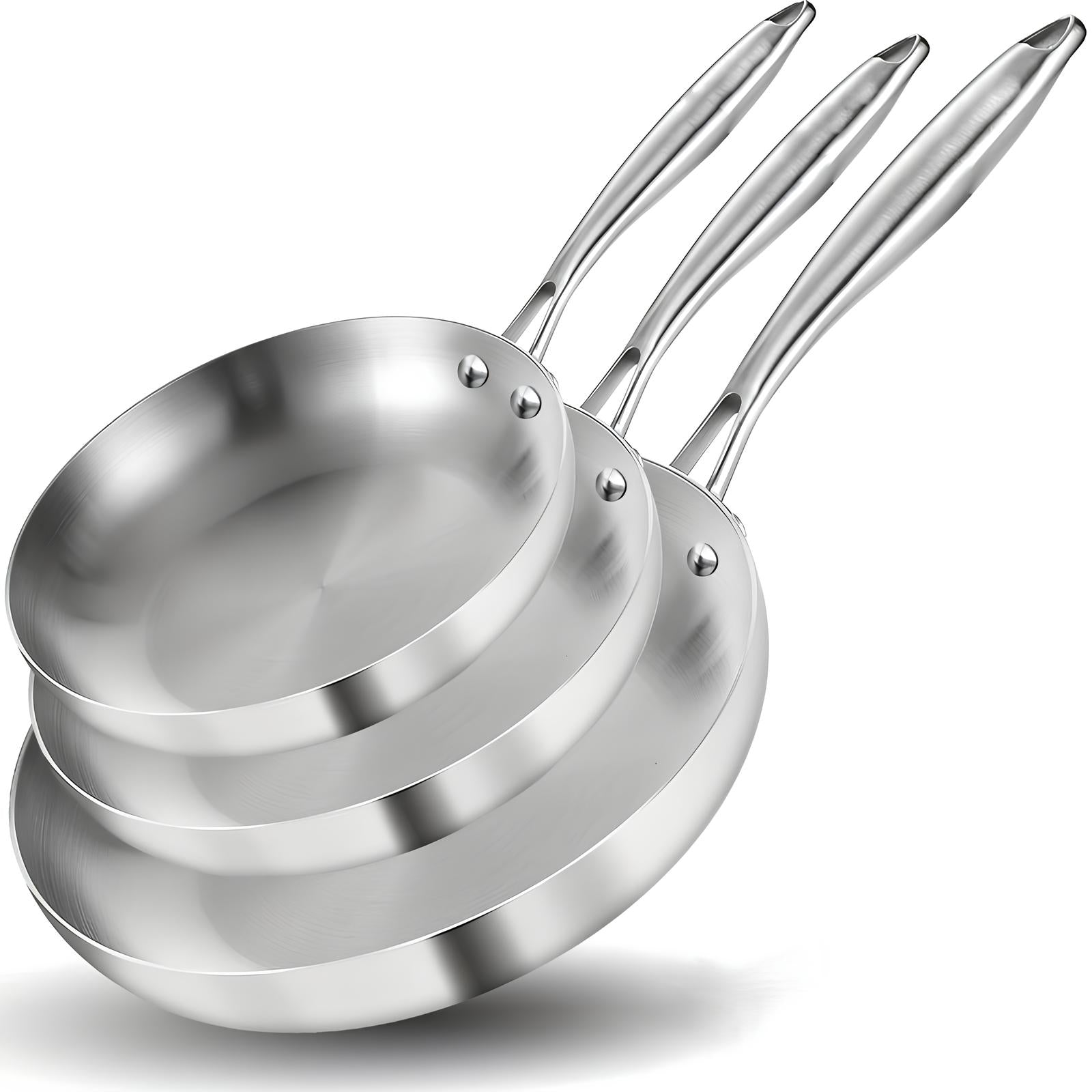 Sauteuse en Acier Inoxydable 304 adaptée au four - UstensilesCulinaires