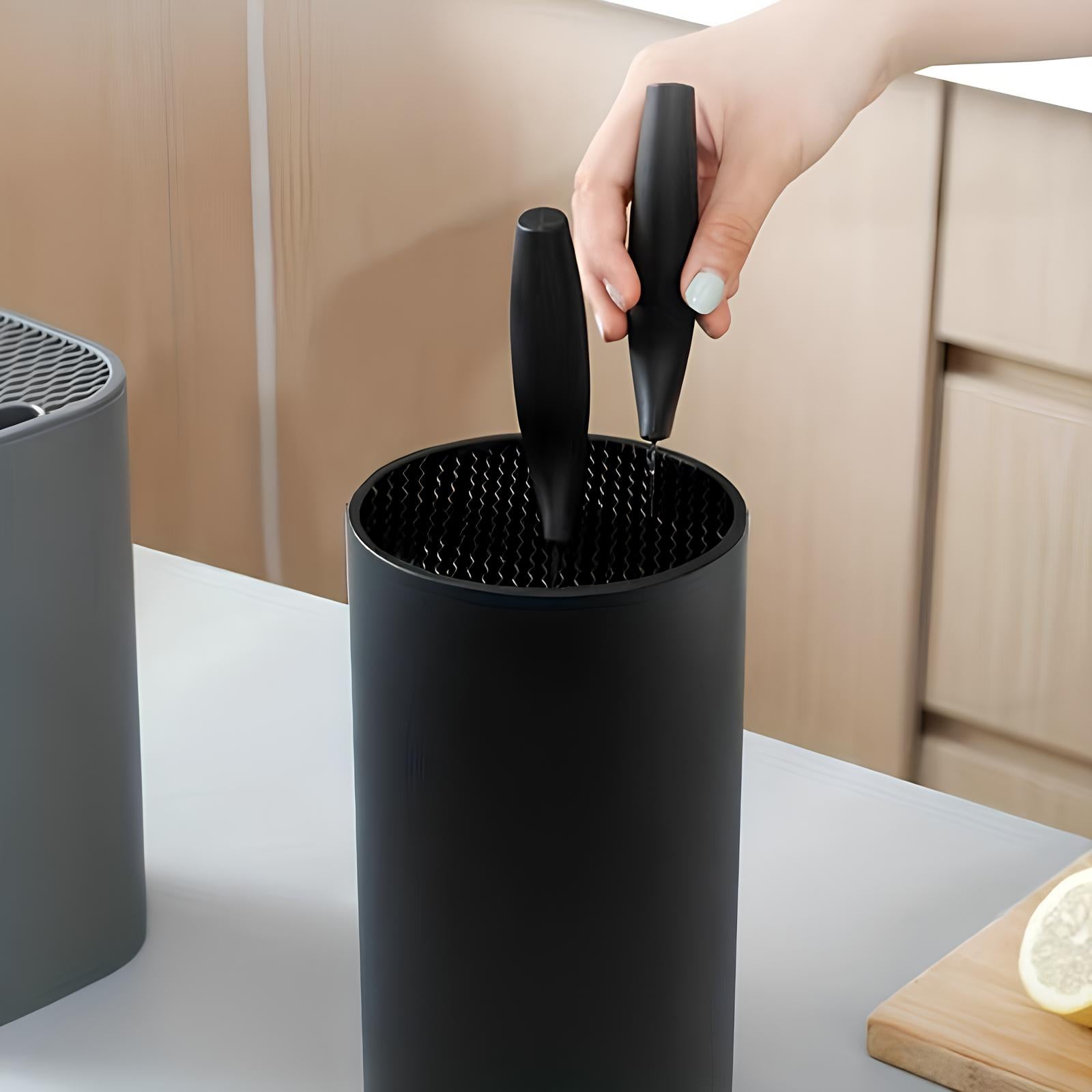 Porte-couteaux cylindrique - UstensilesCulinaires