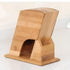 Porte-couteaux de cuisine en bambou - UstensilesCulinaires
