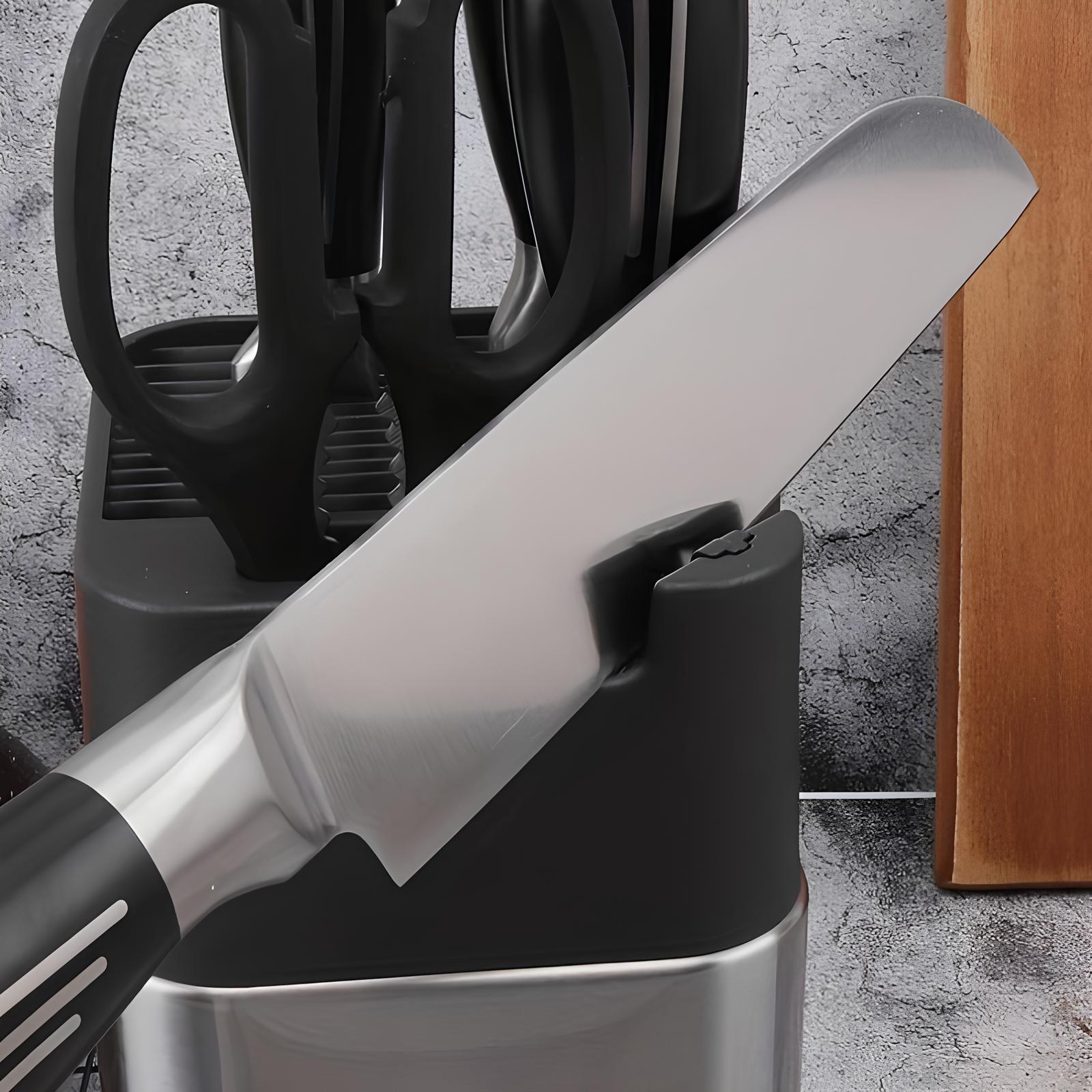 Porte-couteaux en acier inoxydable - UstensilesCulinaires