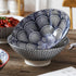 Shaded Blue Ceramic Salad Bowl