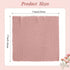 Raw bamboo cotton table napkin