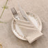 Serviette de table unie beige