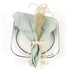Serviette de table unie en polyester
