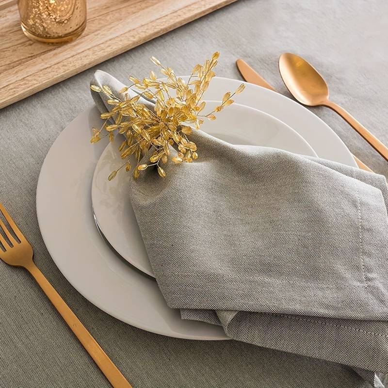 Serviette de table résistante en polyester