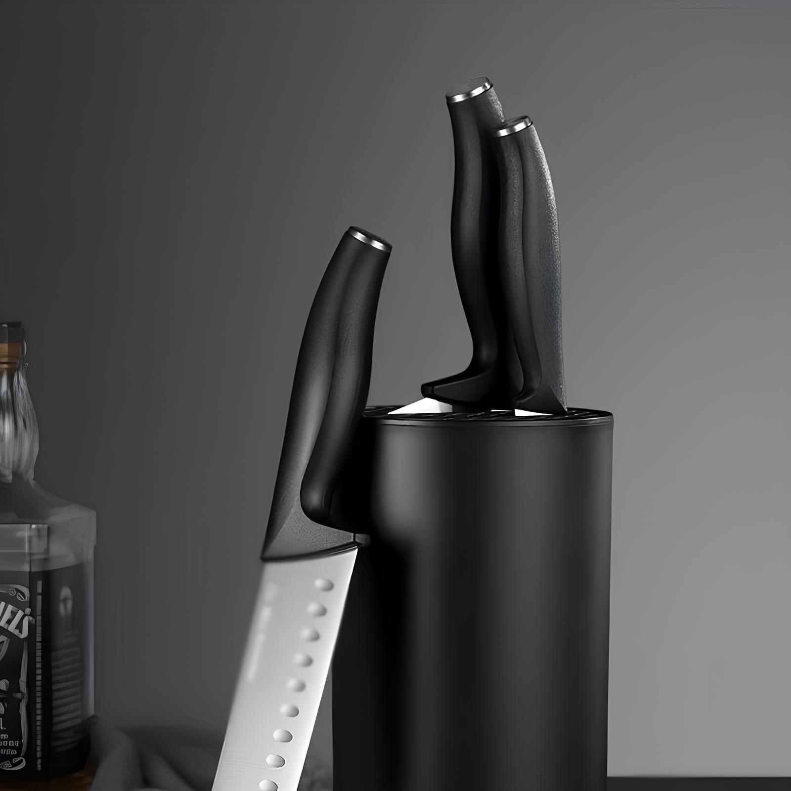 Porte-couteaux cylindrique - UstensilesCulinaires