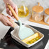 Spatule large en silicone et manche en bois - UstensilesCulinaires