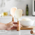 Spatule en silicone avec manche en bois - UstensilesCulinaires