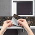 Black retro wall sticker 