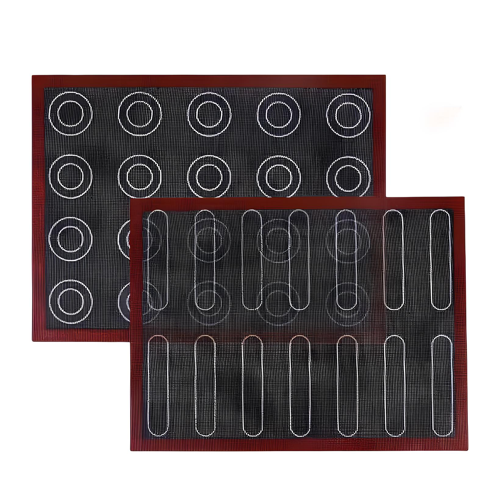 Tapis de cuisson en silicone perforé - UstensilesCulinaires