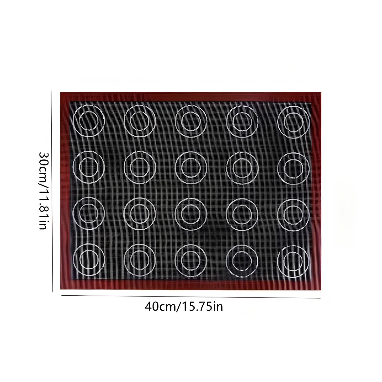 Tapis de cuisson en silicone perforé - UstensilesCulinaires