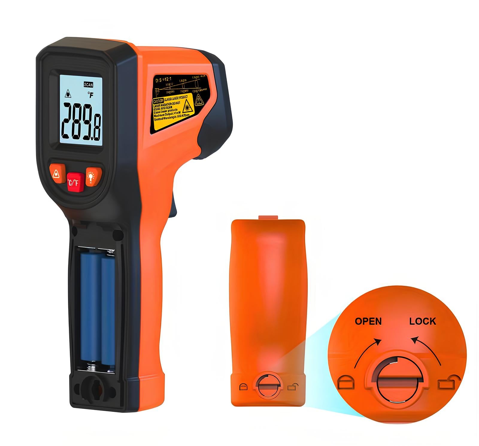 Thermomètre infrarouge portable - UstensilesCulinaires