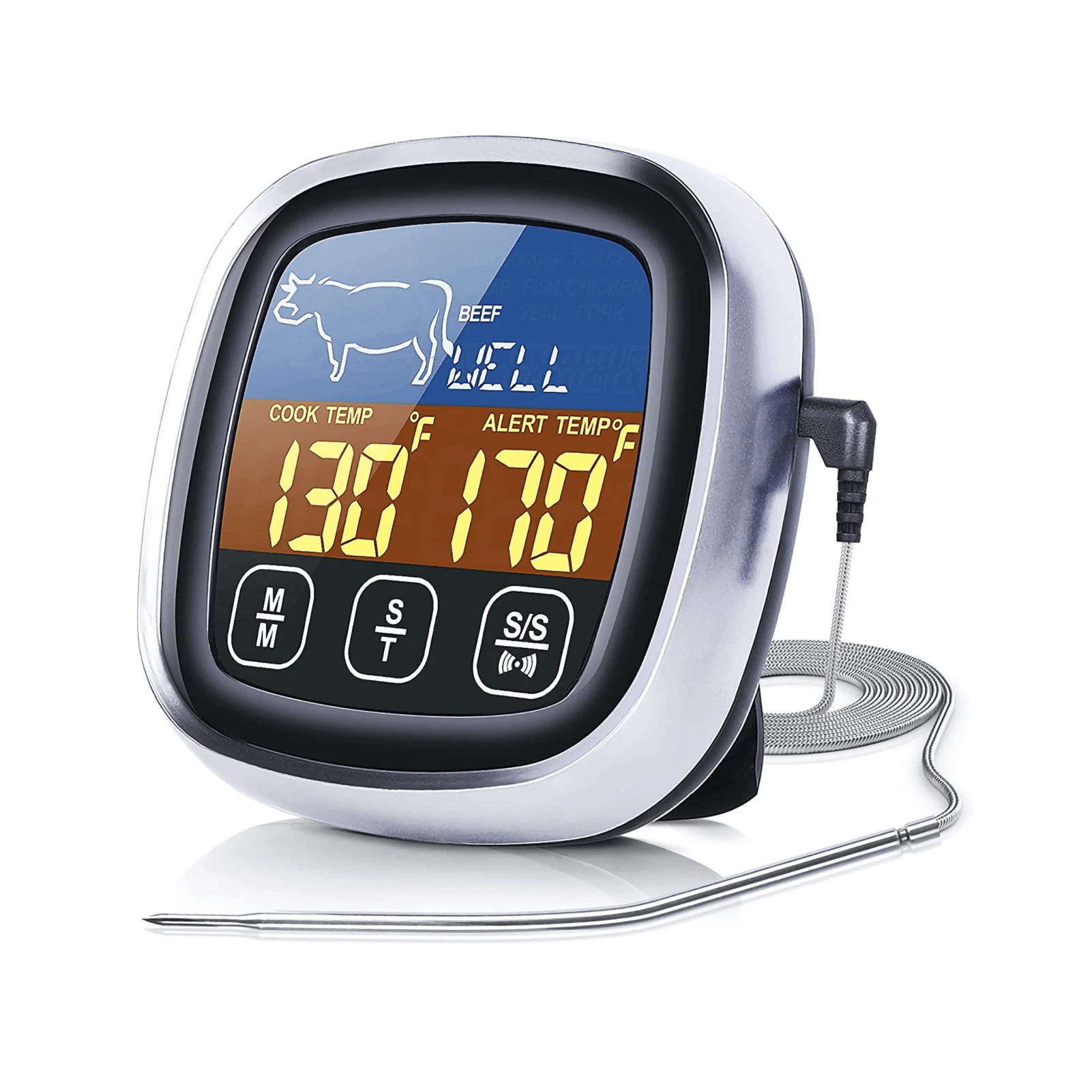 Thermomètre alimentaire à écran tactile - UstensilesCulinaires