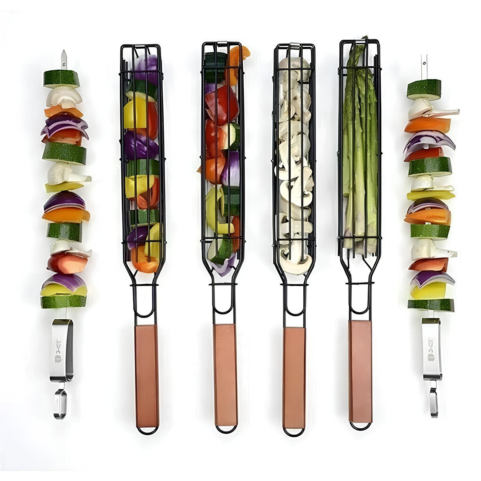 Panier à grillades en acier inoxydable - UstensilesCulinaires