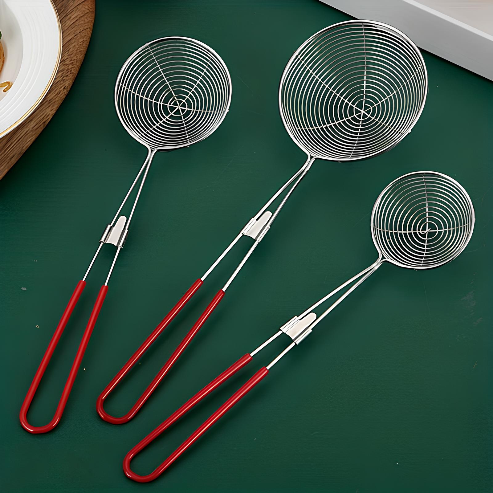 Passoire en acier inoxydable design - UstensilesCulinaires