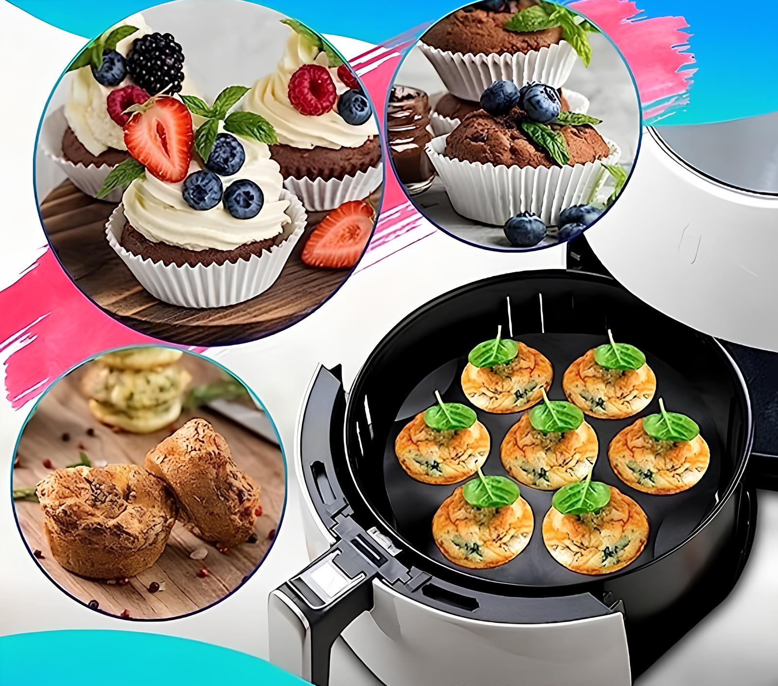 Moule à muffins  pour friteuse à Air - Airfryer - UstensilesCulinaires