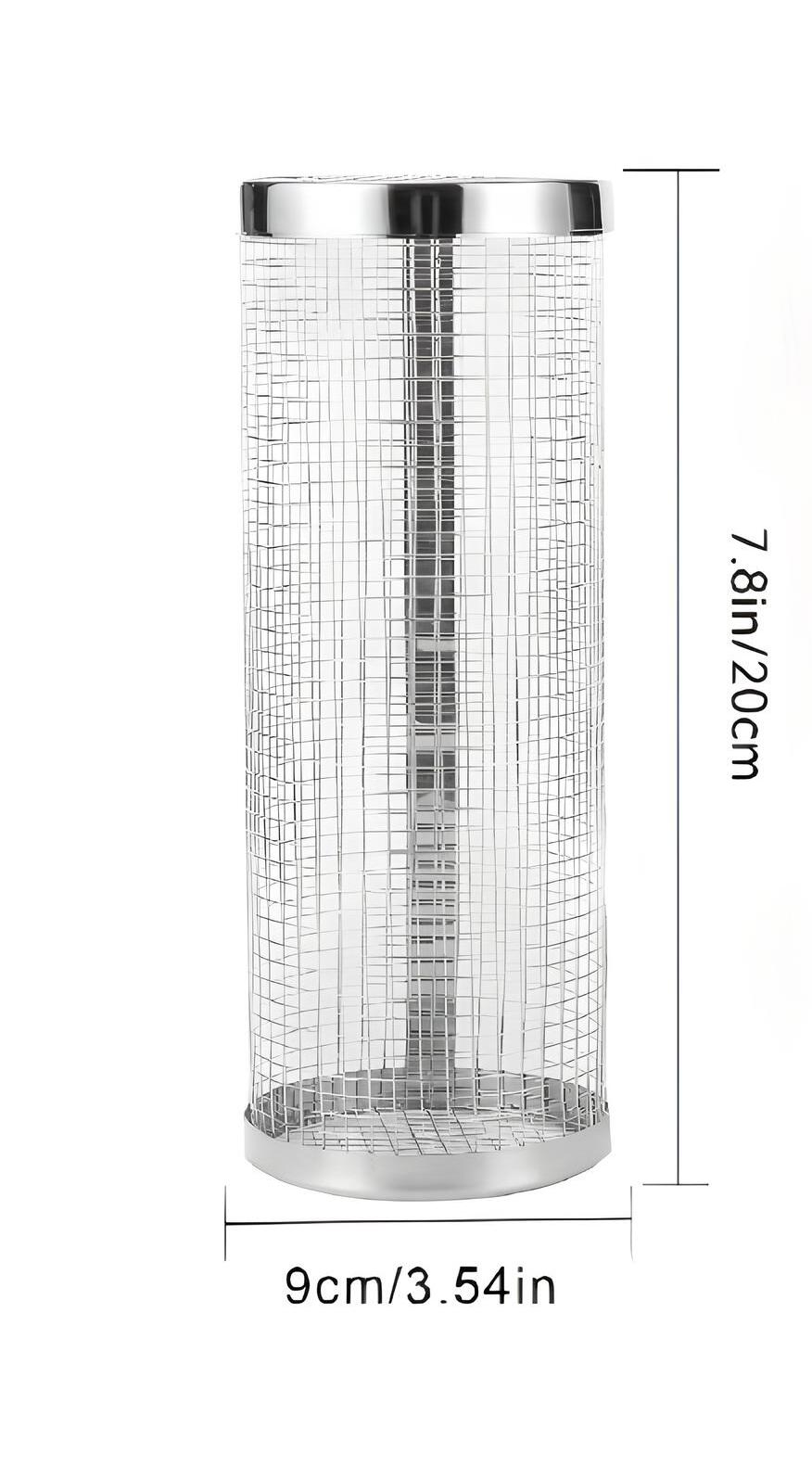 Tube filet en acier inoxydable pour barbecue - UstensilesCulinaires