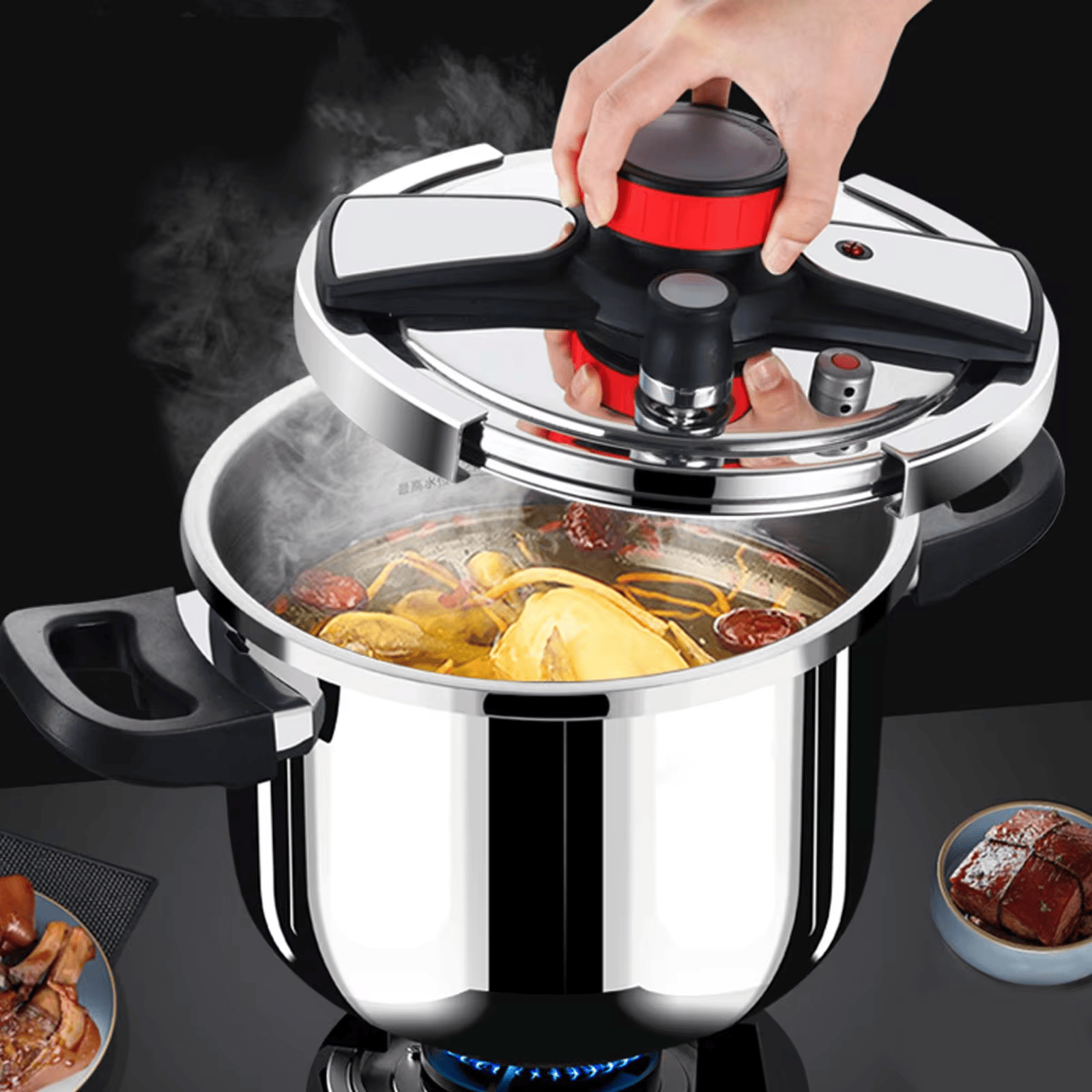 Autocuiseur cuisson rapide compatible induction