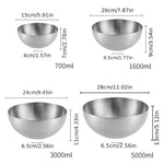 Shaded Blue Ceramic Salad Bowl