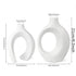 Ensemble de deux vases entrelacés - Harmonie décorative - UstensilesCulinaires