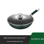 Wok en Fonte Vert - UstensilesCulinaires