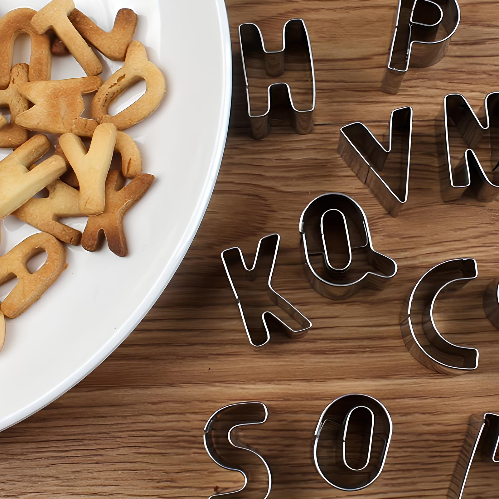 Emporte-pièces - L'alphabet - UstensilesCulinaires
