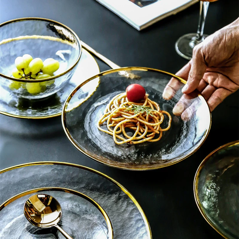 Assiette en opale  | Assiettes plates collection | Ustensiles Culinaires