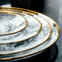 Assiette en opale  | Assiettes plates collection | Ustensiles Culinaires