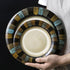 Assiette Creuse Porcelaine | La mosaique | Ustensiles Culinaires