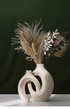 Ensemble de deux vases entrelacés - Harmonie décorative - UstensilesCulinaires