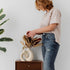 Ensemble de deux vases entrelacés - Harmonie décorative - UstensilesCulinaires