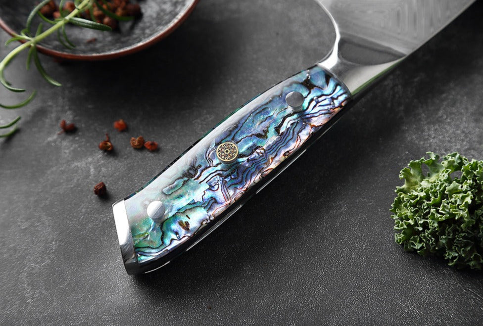 Couteaux japonais santoku - Isaki - UstensilesCulinaires