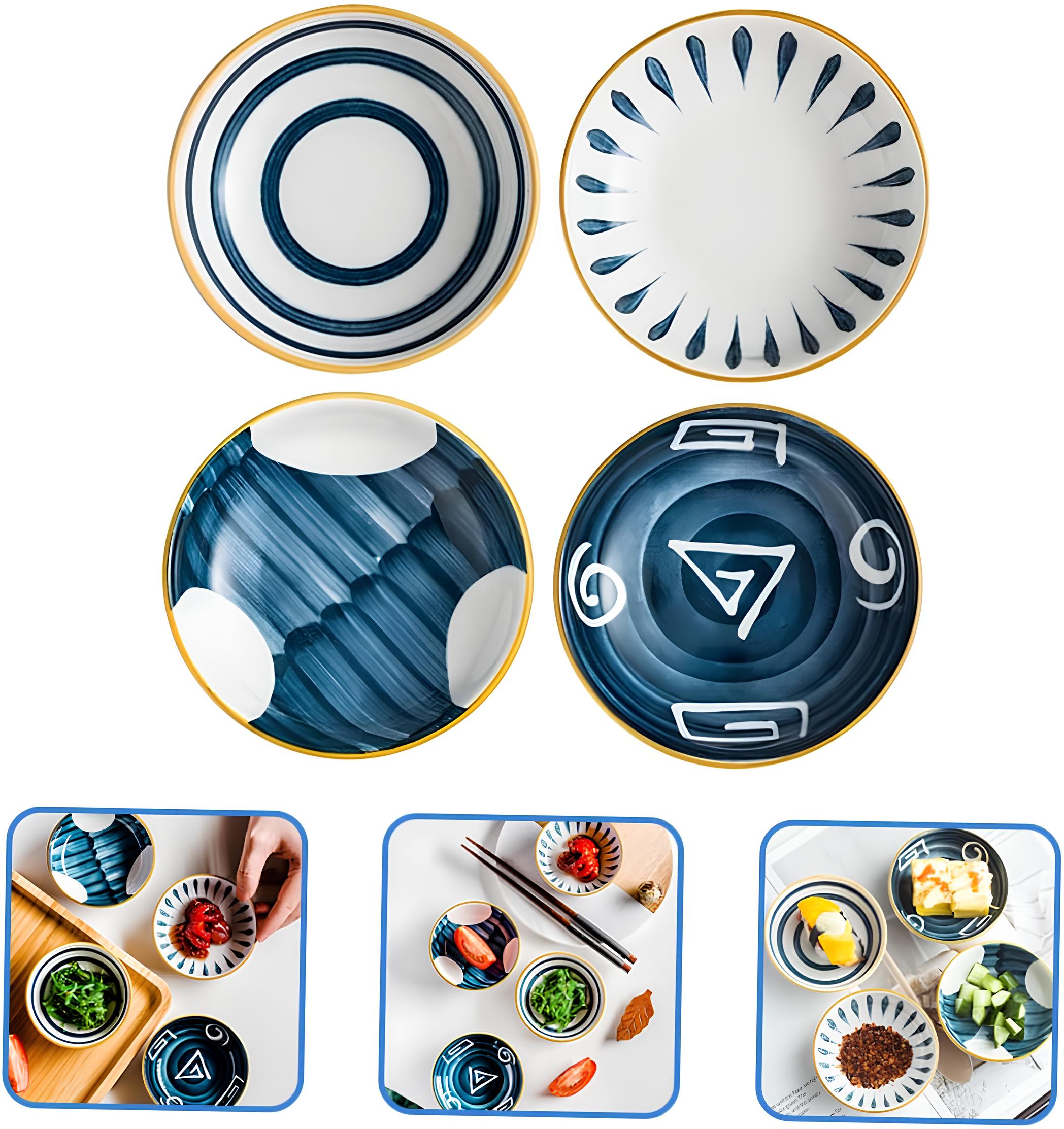 Ensemble de bols à sauce en céramique - Art déco - UstensilesCulinaires