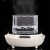 Bocal empilable en verre Borosilicate avec couvercle en bambou