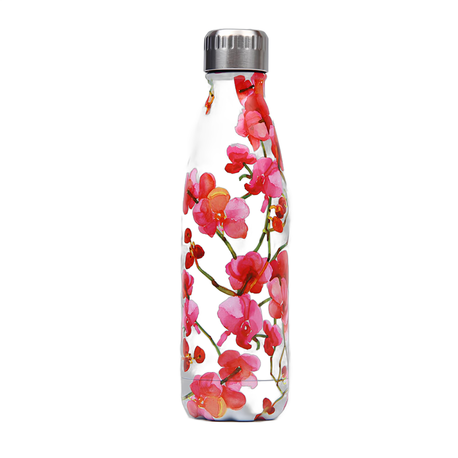 Bouteille isotherme en acier Inoxydable - Fleurie - UstensilesCulinaires