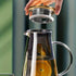 Carafe d'eau en verre borosilicate double fonction - UstensilesCulinaires