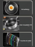 Casserole chrome avec becs verseurs