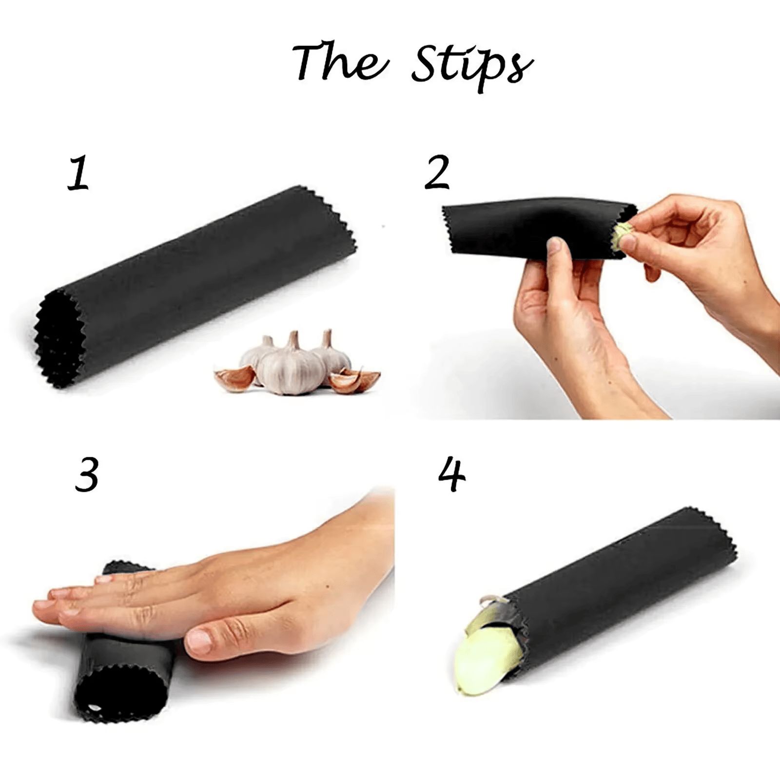 Eplucheur d'ail en silicone